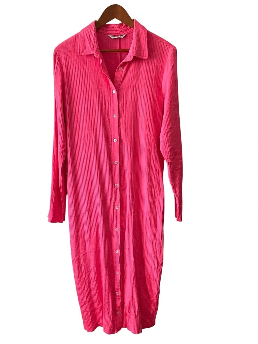 Amanda Uprichard Button Front Maxi Dress